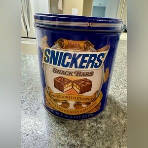 Snickers Snack Bars Tin